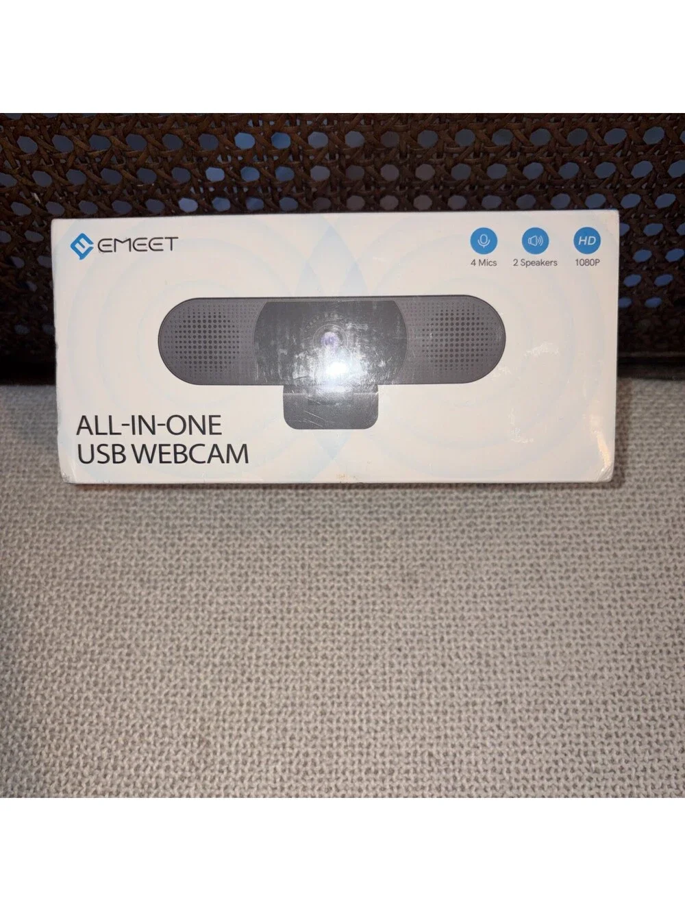 Webcam C980 Pro 3 in 1 USB Camera with Microphone For Zoom, Meets, And More